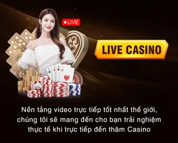 Bàn casino trực tuyến với người chia bài thật